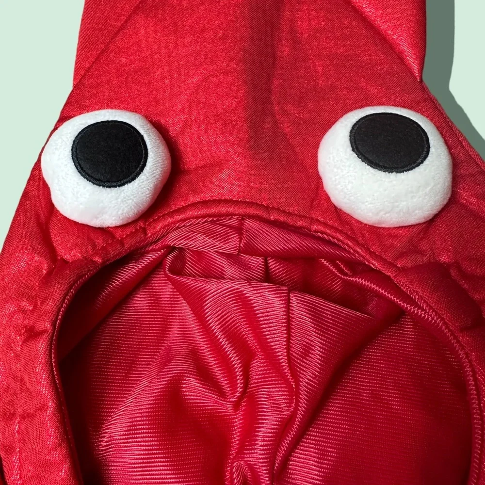 NWT Infant Red Squid Halloween Costume Target Hyde And Eek Size 0-6 Months - Picture 7 of 11
